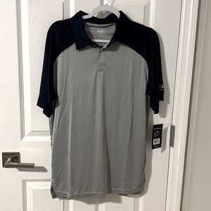 Rawlings Men’s Polo Medium Navy Gray